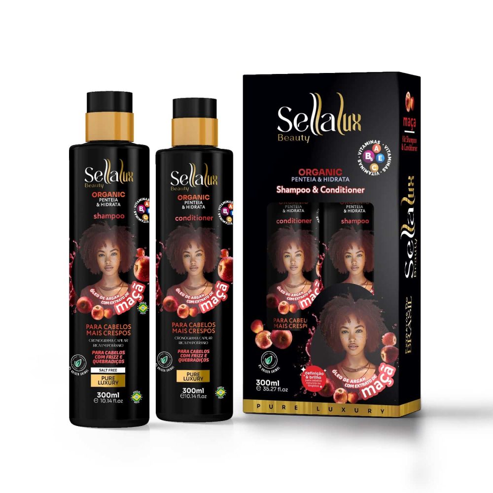 Maçã Kit Shampoo & Conditioner